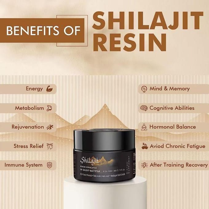 Shilajit Hars - Natuurlijk Himalaya Supplement - Premium Puurheid - 30g