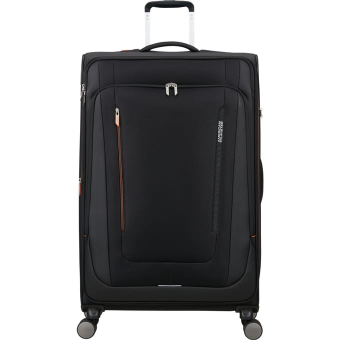 American Tourister Wanderlite Extra grote ruimbagage Uitbreidbaar Shadow Black
