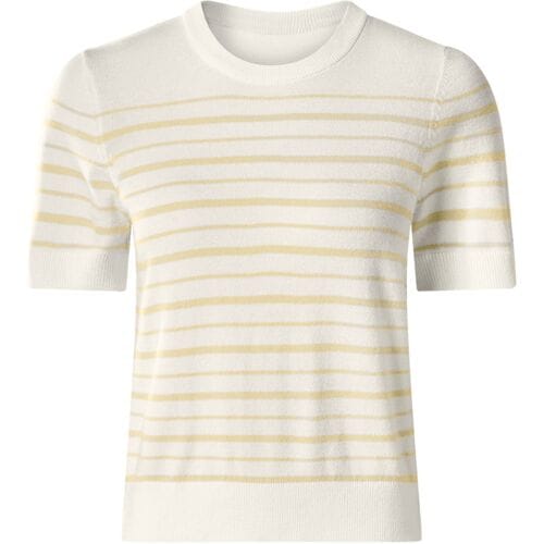 ESMARA Gebreide dames top (wit, XS (32/34))