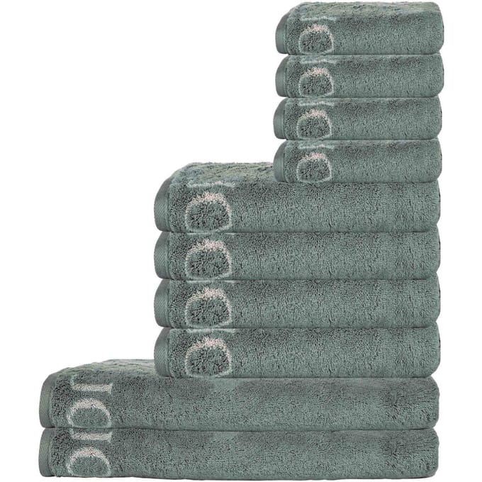 JOOP! Handdoek Classic Een maat, 50x100 Set van 10