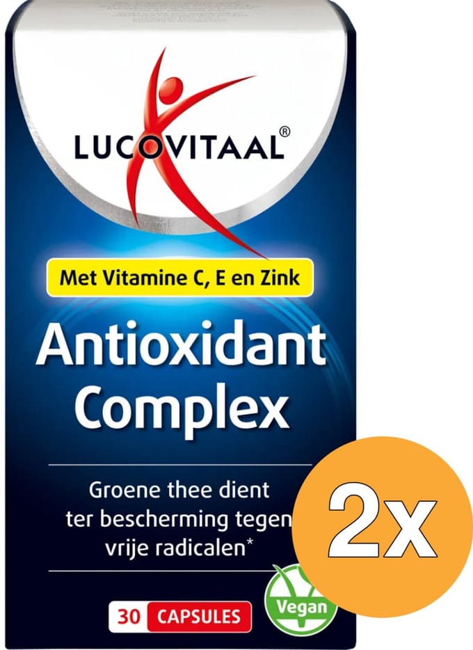 2x Lucovitaal Antioxidant Complex (30 capsules)