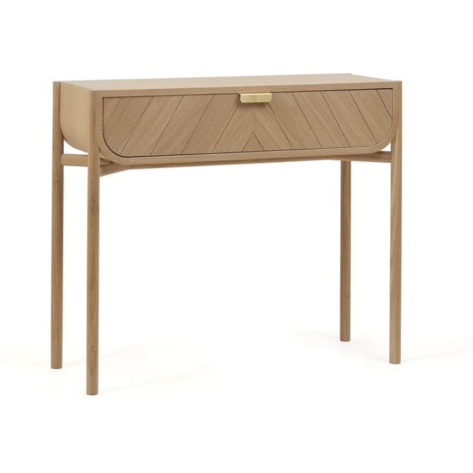 Harto - Marius make-up-commode - Eiken - beige