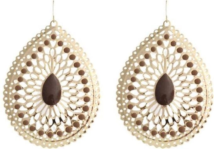Jomide Oorhangers - Dot - Goud