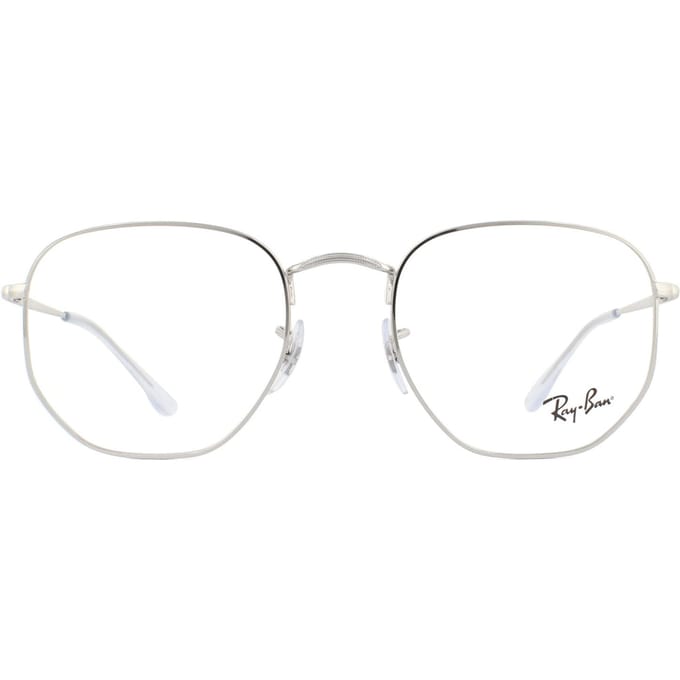 Ray-banbril RB6448 Hexagonal 2501 Silver 54mm