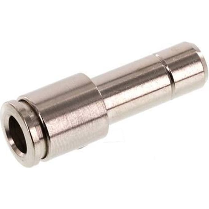 6mm x 8mm Messing Insteekfitting Plug FKM [2 Stuks]
