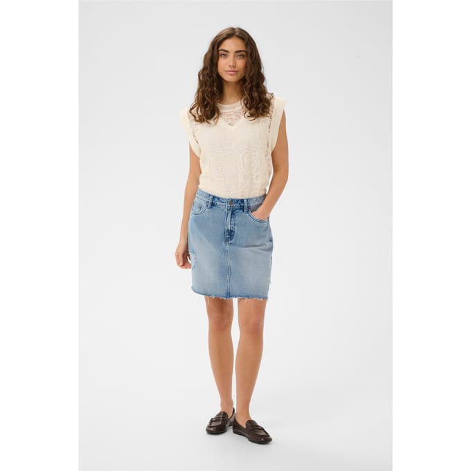 Denim rok CUjutea Denim rok A-shape