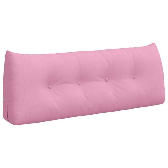 vidaXL - Rugkussen - Roze - 120 - x - 24 - x - 50 - cm - Stof