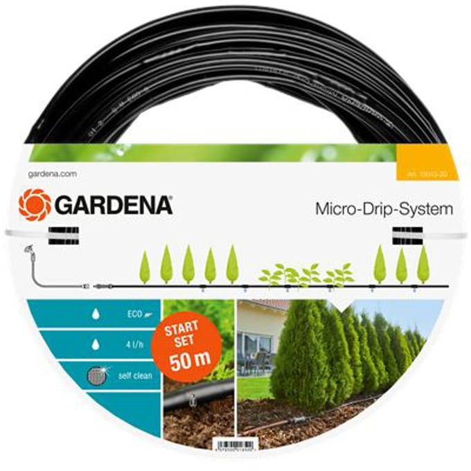 Gardena startset l voor rijplanten