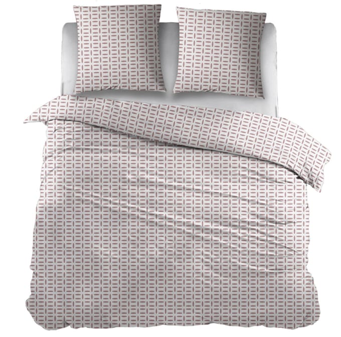 Snoozing Carla Dekbedovertrek - Extra breed - 260x200/220 cm - Pink