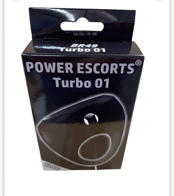 Power Escorts Turbo 01 Vibrerende Cockring - BR49