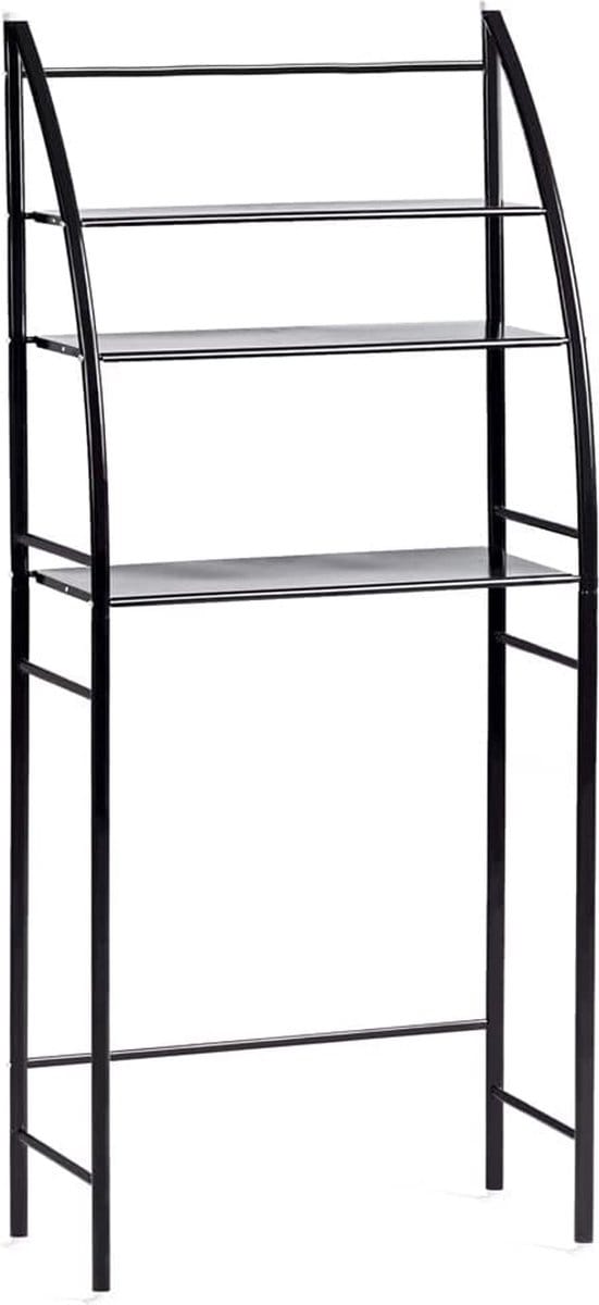 Wasmachine Ombouw - Zwart - Universeel - Wasmachine Organizer - Wasmachine Kast
