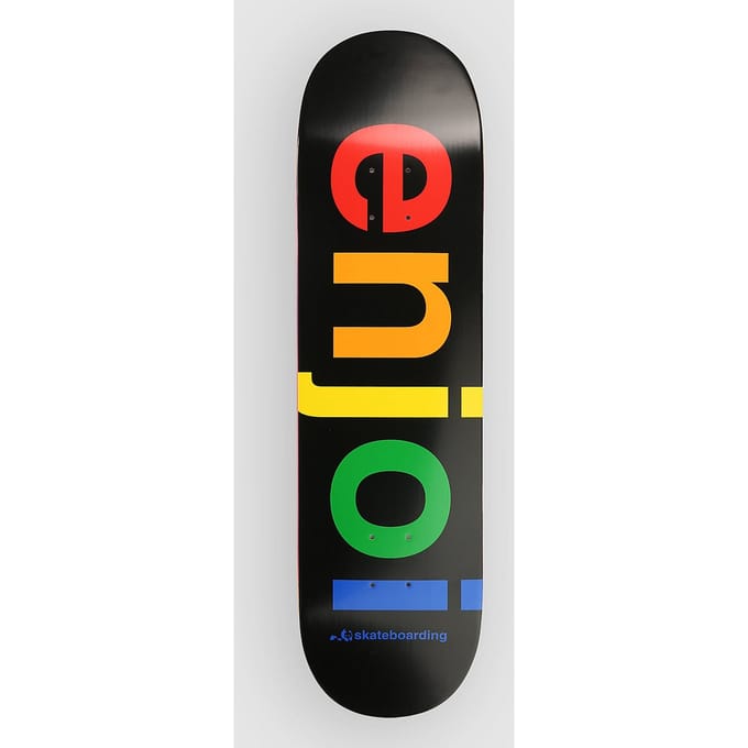 Enjoi Spectrum R7 8.5" Skateboard Deck zwart