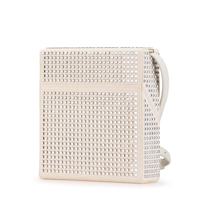 De Pouch Gekristalliseerde Canvas Schoudertas