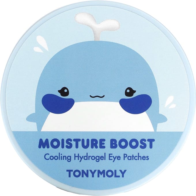 TonyMoly, Moisture Boost Cooling Hydrogel Oogmasker, 60 patches, 84g (2.96oz) white