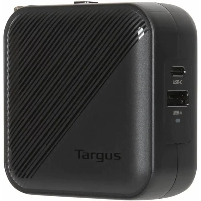 Targus power adapter - GaN Charger - USB A / USB-C - 65 Watt