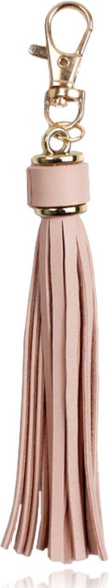 LGT JWLS Sleutelhanger Handtas Kwastje - Oud Roze