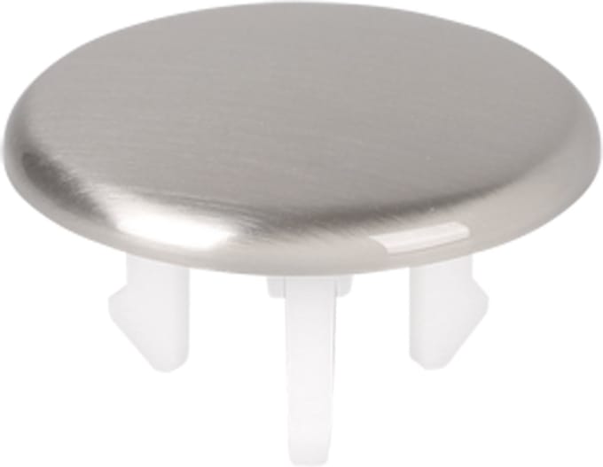 Differnz afdekkap overloop voor wasbak Ø 3,5 cm x 2 cm, mat chroom
