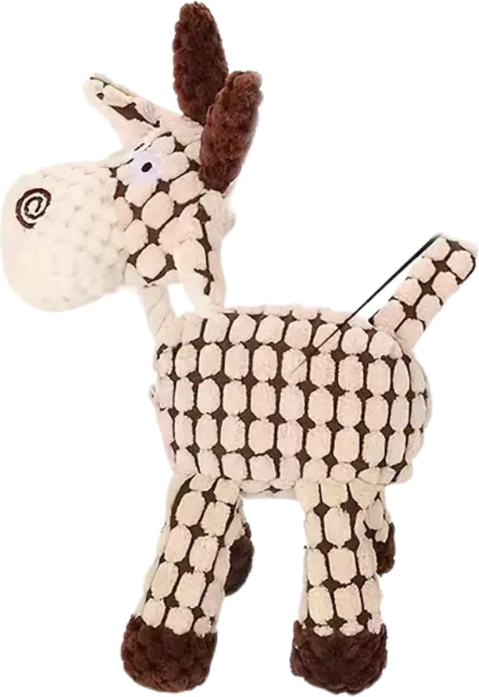 Nivard Honden Speelgoed - Hond - Speelgoed - Dog Toy - Pluche - Wit