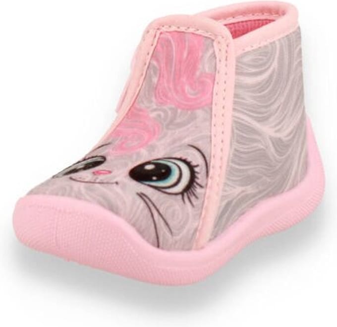 Tooti Meisjes Pantoffel | Grijs | Maat: 20