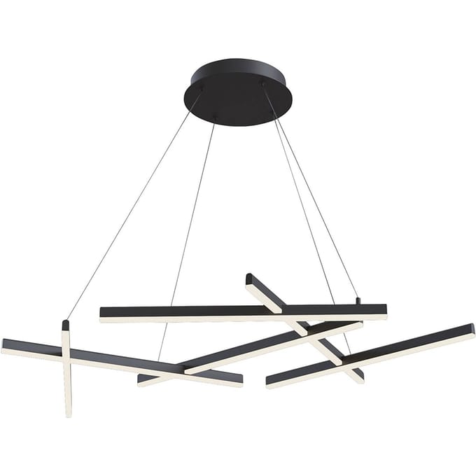 Maytoni Line LED hanglamp 3.000K zwart