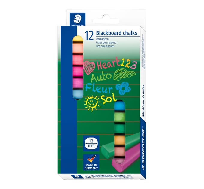 Staedtler 2360 Blackboard chalk assorted colours
