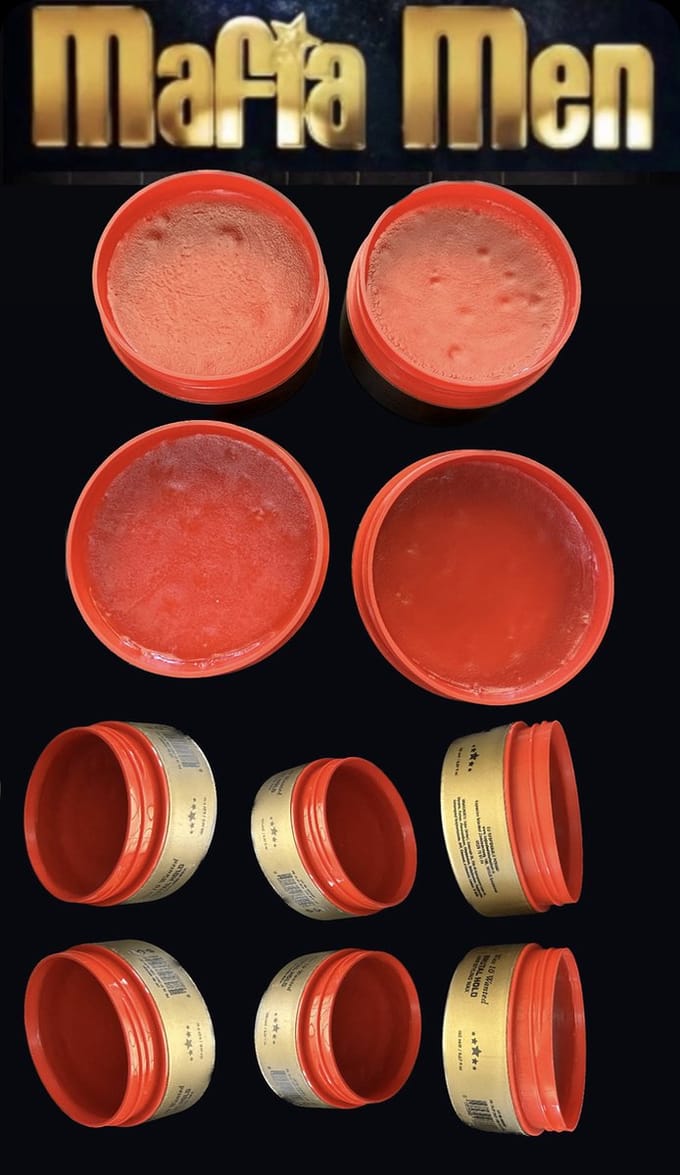 5+5 Gratis 10 Pack- Mafia Men Haarwax 10 Wanted (10-Pak Wanted 1500 ml) Merk: Mafia Men