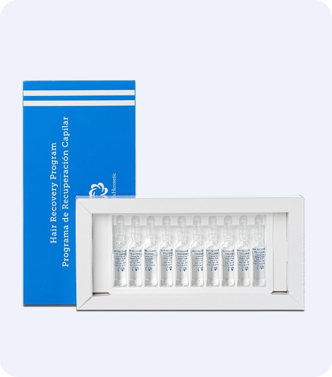 Pharma Hermetic - Anti-haaruitval & intensieve haargroei kuur - Ampullen 10 x 2ml Hair Recovery Program SP55