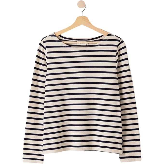 Gestreepte damestrui Holebrook Engla Boatneck