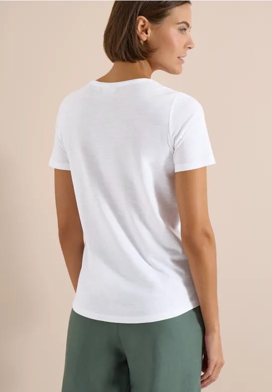 Basic Shirt met ronde hals in een 2-pack