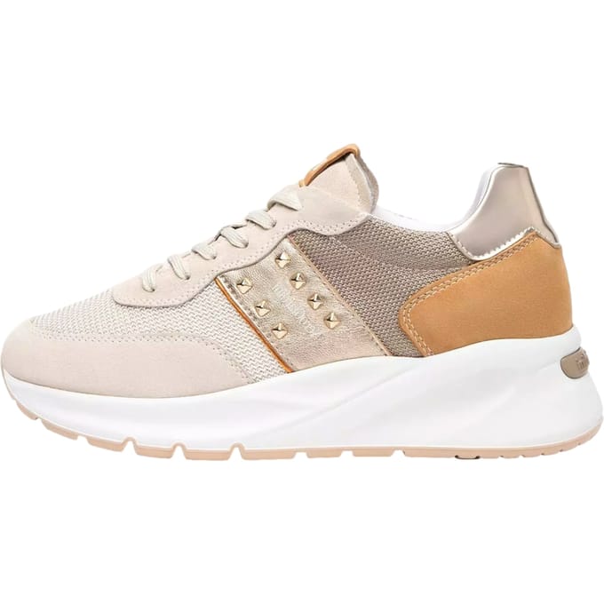 Nero Giardini 512863 Sneakers - Leer - Dames - Beige - Maat 36