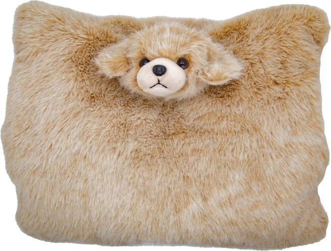 Kussentjes - Kussen met Knuffel - Handenwarmer - Hond Kussen voor Kinderen - 40*32cm