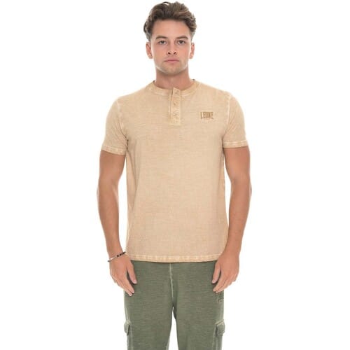 T-shirt Leone 1947 Man T-Shirt Short Sleeves Old Wash