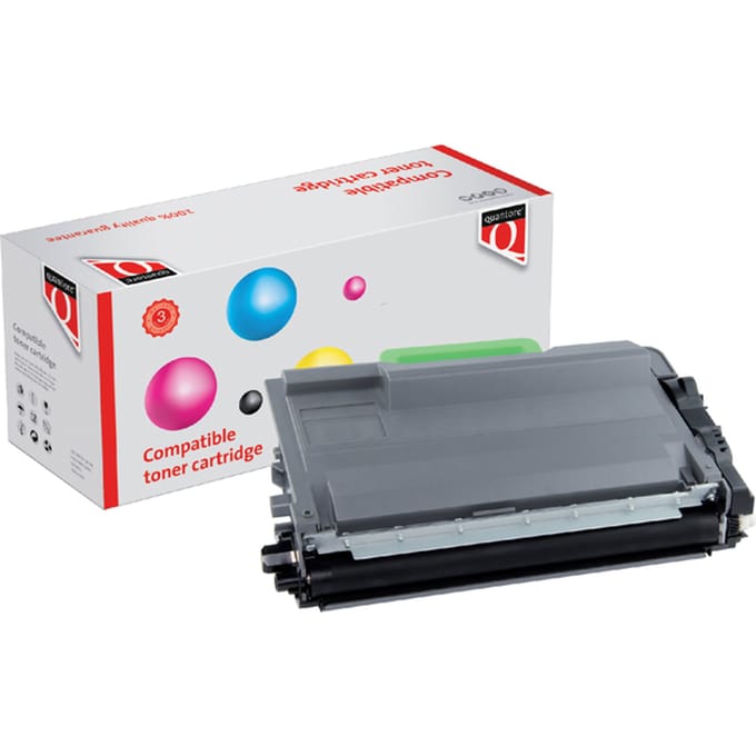 Toner Quantore alternatief tbv Brother TN-3512BK zwart