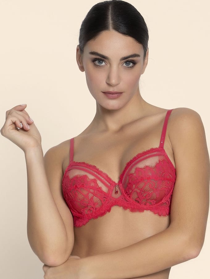 Lise Charmel Desirs De Venise Beugel BH Grenat Venise Rood 85 C