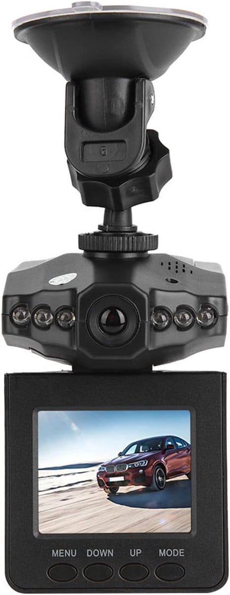 Dashcam Auto Videorecorder met Nachtzicht en 2.5 Inch Scherm