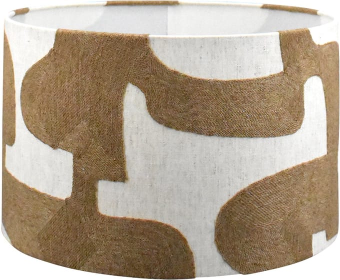 Lampenkap Cilinder - 30x30x20cm - New Look tabac