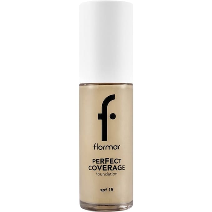 Flormar Foundation Perfecte dekking SPF 15 Vloeibare foundation Dames 30 ml
