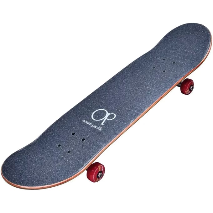 Skateboard Ocean Pacific Sunset