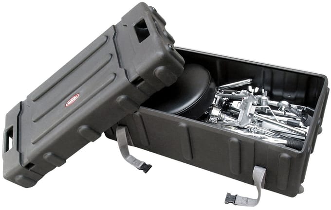 SKB - Middelgrote Drum Hardware Koffer - met Handvat & Wielen