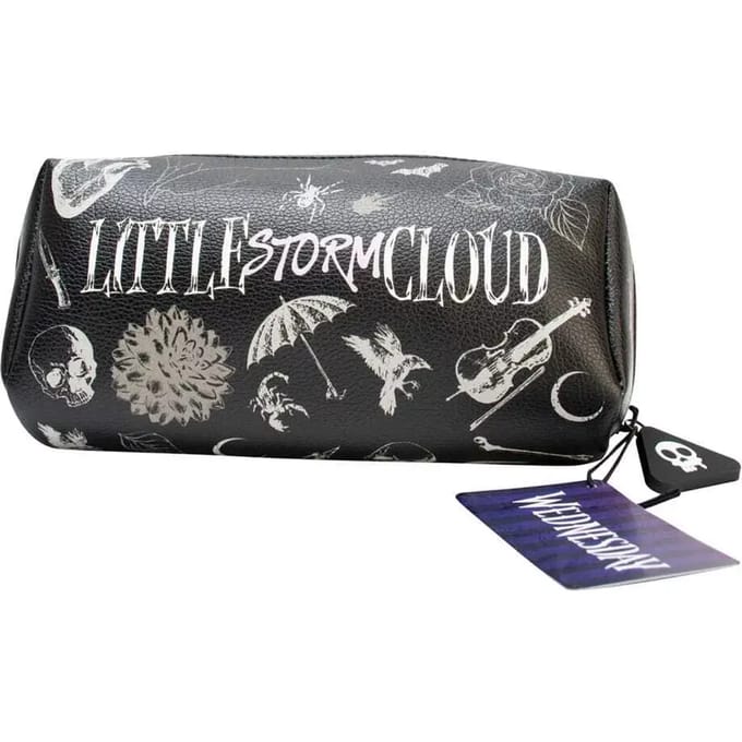 Blue Sky Studios Wednesday Pencil Case Storm Cloud Stationery