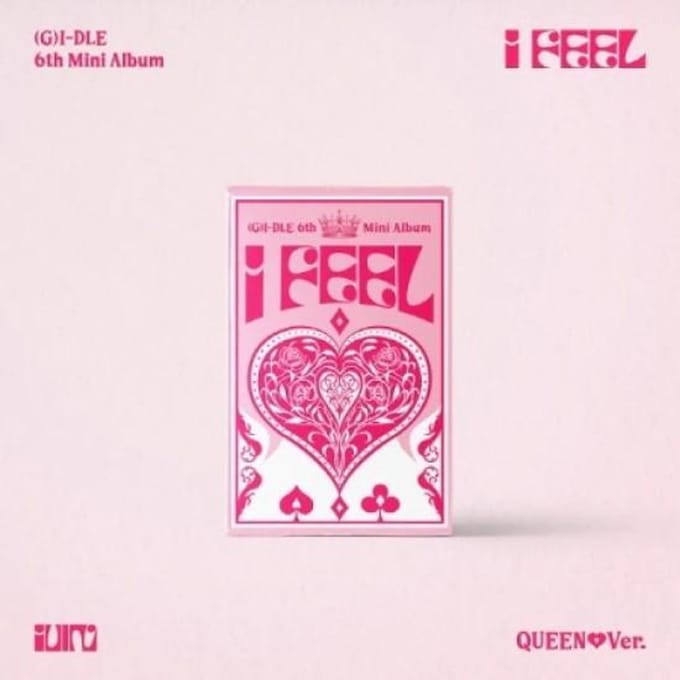 Album (g)I-DLE I FEEL 6ème version Mini QUEEN