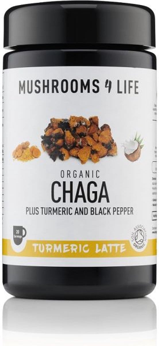 Chaga Kurkuma Latte 1000mg Bio Mushrooms4Life 120g