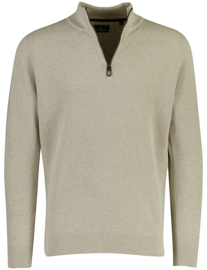 CASA MODA comfort fit schipperstrui - beige