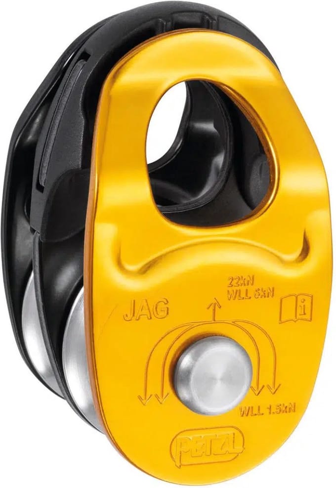 Petzl JAG – Dubbele Katrol 11 mm & 16 KN