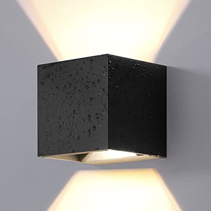 Moderne Led Buitenverlichting Vierkant Design 10W, Instelbare Stralingshoek en IP65 Waterdicht