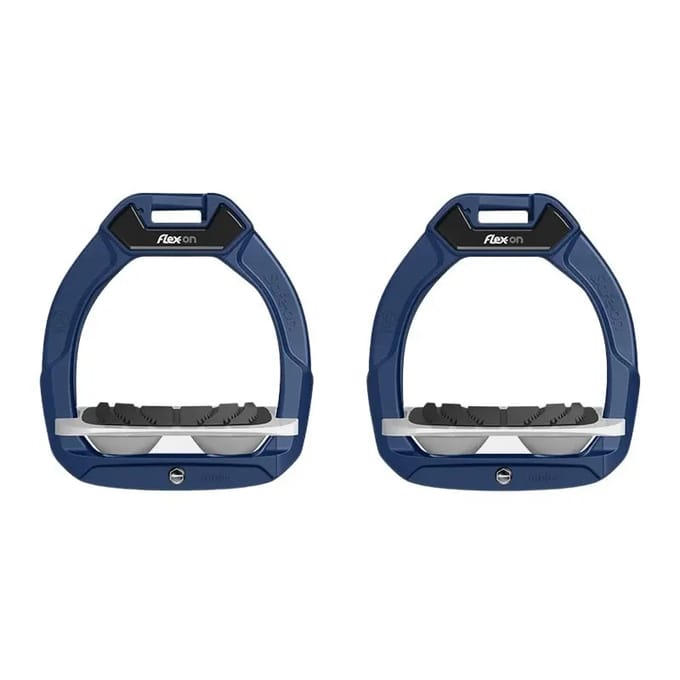 Veiligheidsstijgbeugels Getailleerd Grip Marine/Grijs/Grijs Flex-On Safe-On