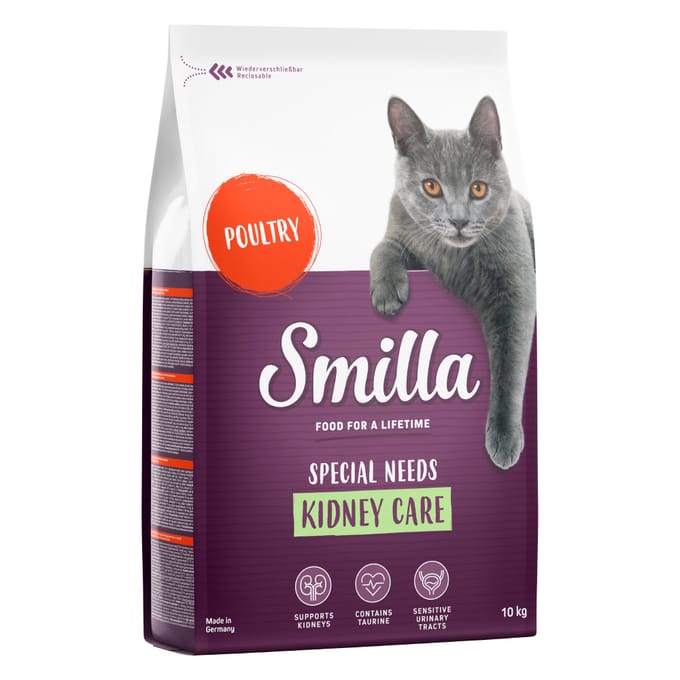 Dubbelpak: Smilla Kattenvoer 2 x 10 kg - Adult Kidney Care