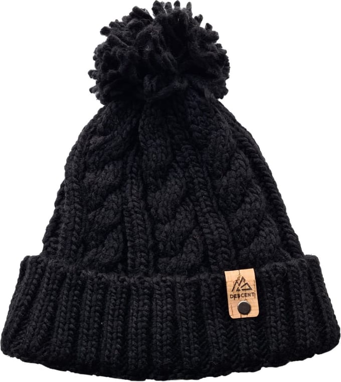 Descent - Muts - Xtra - Zwart - Beanie - Wintersport