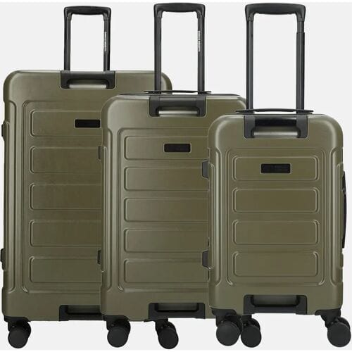 Enrico Benetti Aspen 3-delig kofferset 76 cm olive
