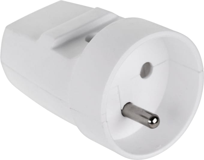 ELGOTECH G-10 - Geaard Stopcontact - Wit - Eenvoudige Installatie